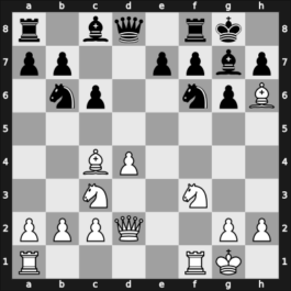 1960 FRG Ch U20 – Round 15 – Niess, Gert – 0-1 – Pfleger, Helmut, Dr. – G14