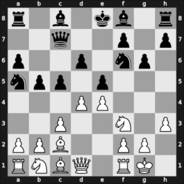 1960 Leicester (GBR Ch 47th) – Round 1.11 – Hindle, Owen Mark – 1/2-1/2 – Thomas Andrew – G3