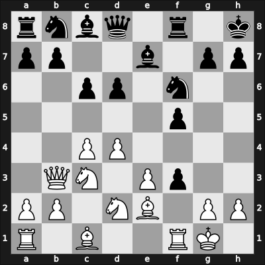 1960 GBR Ch 47th – Round 1.12 – Golombek, Harry – 1/2-1/2 – Haygarth, Michael John – G4