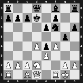 1960 GBR Ch 47th – Round 5.9 – Lloyd, David Edward – 1/2-1/2 – Abrahams, Gerald – G47