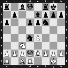 1960 GBR Ch 47th – Round 11.18 – Sergeant, Edward – 1/2-1/2 – Thompson, Marshall William J – G92