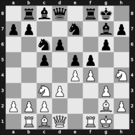 1960 HUN Ch playoff – Round 8 – Barcza, Gedeon – 1/2-1/2 – Szabo, Laszlo – G7