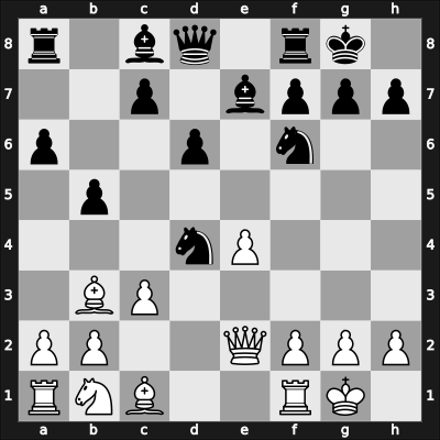 1960 Hamburg WGER-USSR – Round 5 – Keres, Paul Petrovich – 1/2-1/2 – Unzicker, Wolfgang – G11