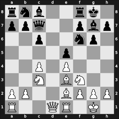 1960 Hamburg WGER-USSR – Round 6 – Teschner, Rudolf – 0-1 – Keres, Paul – G12
