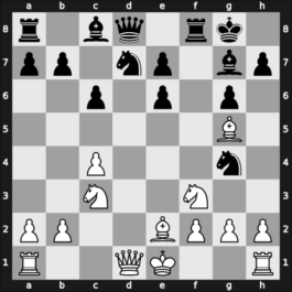 1960 Hastings6061 – Round 1 – Clarke, Paul R H – 1/2-1/2 – Lloyd, Kenneth – G3