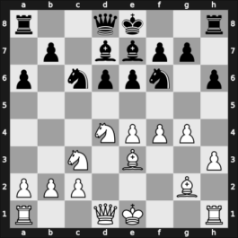 1960 Hastings6061 – Round 5 – Szabo, Ladislav – 0-1 – Clarke, Paul R H – G22