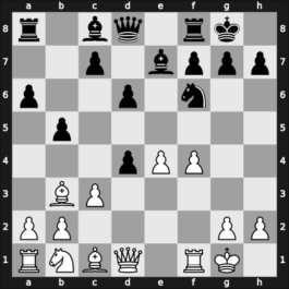 1960 Hastings6061 – Round 9 – Littlewood, John E – 1/2-1/2 – Bondarevsky, Igor – G39