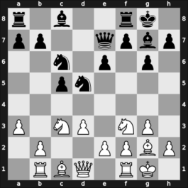 1960 Hoogovens – Round 1 – Larsen, Benjamin Holsko – 1-0 – Barendregt, Johan – G20