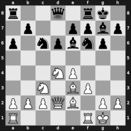 1960 It (Men) Beverwijk NED – Round 1 – Bouwmeester, Hans – 1/2-1/2 – Larsen, Benjamin Holsko – G8