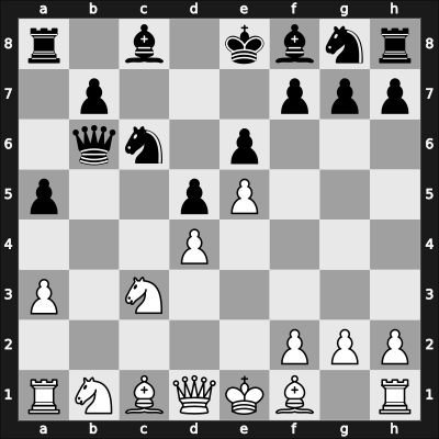 1960 It (Men) Beverwijk NED – Round 1 – Barendregt, Johan – 1/2-1/2 – Flohr, Salo – G9