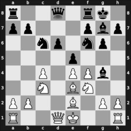 1960 It Bad Salzungen GER – Round 2 – Bertholdt, Dieter – 1/2-1/2 – Golz, Werner – G5