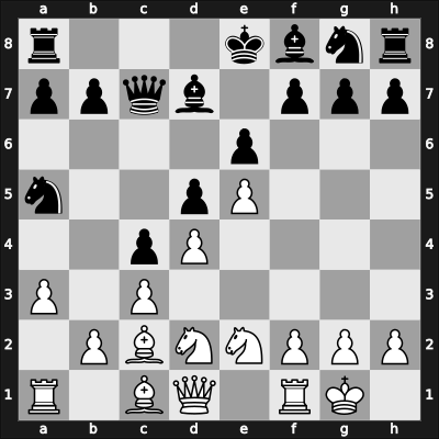1960 It Bad Salzungen GER – Round 5 – Radovici, Corvin – 1-0 – Liebert, Heinz – G21