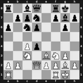 1960 It Bad Salzungen GER – Round 6 – Lengyel, Levente – 1/2-1/2 – Lutikov, Anatoly S – G23