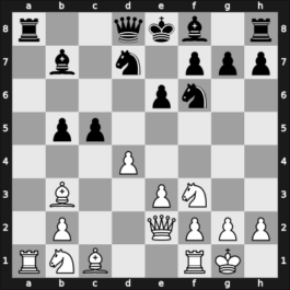1960 It Bad Salzungen GER – Round 10 – Golz, Werner – 1/2-1/2 – Fuchs, Reinhart – G42