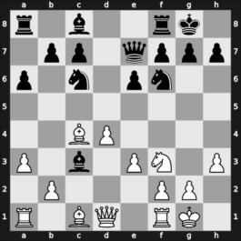 1960 Leipzig olm – Round 1 – Filip, Marius Liviu – 1-0 – Lombardy, William J – G6