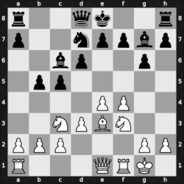 1960 Leipzig olm fin-A – Round 1 – Pietzsch, Wolfgang – 1/2-1/2 – Eliskases, Erich – G13