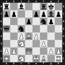 1960 Leipzig olm fin-A – Round 2 – Ghitescu, Theodor – 1/2-1/2 – Najdorf, Miguel – G33
