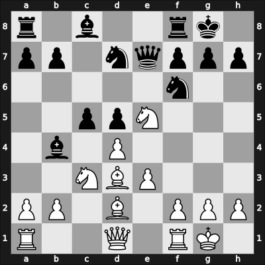 1960 Leipzig olm fin-A – Round 4 – Portisch, Lajos – 1/2-1/2 – Botvinnik, Mikhail – G64