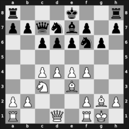 1960 Leipzig olm fin-A – Round 4 – Kluger, Gyula – 0-1 – Petrosian, Tigran V – G67