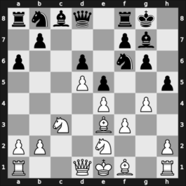 1960 Leipzig olm fin-A – Round 5 – Botvinnik, Mikhail – 1/2-1/2 – Lombardy, William J – G74