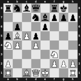 1960 Leipzig olm fin-A – Round 7 – Malich, Burkhard, Dr. – 1-0 – Neikirkh, Oleg – G115