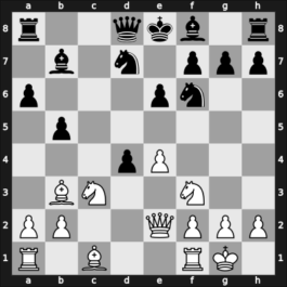 1960 Leipzig olm fin-A – Round 8 – Gligorić, Svetozar – 1/2-1/2 – Pietzsch, Wolfgang – G137