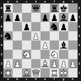 1960 Leipzig olm fin-A – Round 9 – Fuchs, Reinhart – 1/2-1/2 – Smyslov, Vasily – G154