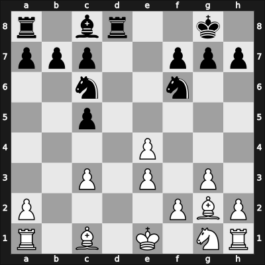1960 Leipzig olm fin-A – Round 10 – Fuchs, Reinhart – 0-1 – Kluger, Gyula – G169