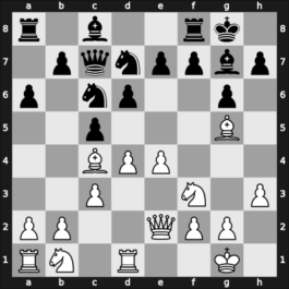1960 Leipzig olm fin-B – Round 5 – Perez Perez, Francisco Jose – 0-1 – Robatsch, Karl – G53