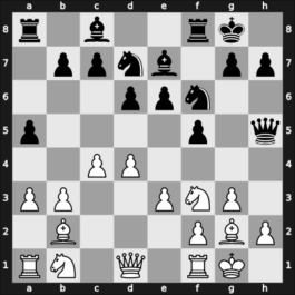 1960 Leipzig olm fin-B – Round 6 – De Lange, Daan – 0-1 – Petersen, Finn – G66