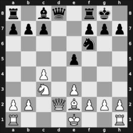 1960 Leipzig olm fin-C – Round 9 – Reilly, Brian Patrick – 1/2-1/2 – Noradounghian, Georges – G51