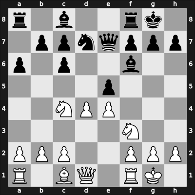 1960 Leipzig olm fin-C – Round 11 – Boutteville, Cesar – 1-0 – Kostjoerin, Anatole – G66
