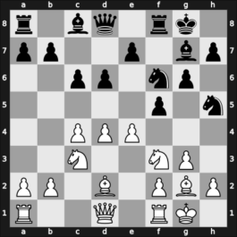 1960 Leipzig olm prel – Round 1 – Ben Kahia, Ivan – 1-0 – Blom, Kaj – G6
