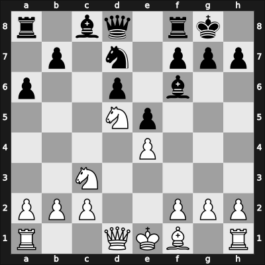 1960 Leipzig olm prel – Round 1 – Diez del Corral, Jesus – 1-0 – Garces, Napoleon – G22