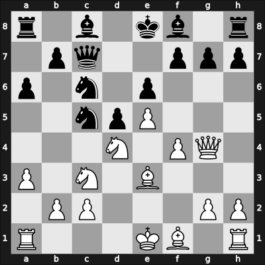 1960 Leipzig olm prel – Round 1 – Contedini, Ennio – 0-1 – Najdorf, Miguel – G24