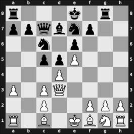1960 Leipzig olm prel – Round 2 – Matanovic, Aleksandar – 1/2-1/2 – Wotulo, Max – G71
