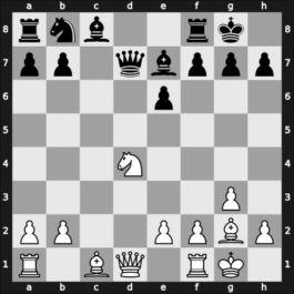 1960 Leipzig olm prel – Round 3 – Smyslov, Vasily – 1-0 – Prins, Lodewijk – G77