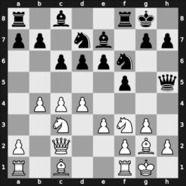 1960 Leipzig olm prel – Round 5 – De Castro, Edgar – 1/2-1/2 – Bouwmeester, Hans – G158