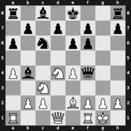 1960 Leipzig olm prel – Round 5 – Angles d&rsquo;Auriac, Bernard – 0-1 – Bazan, Osvaldo – G179