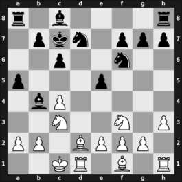 1960 Leipzig olm prel – Round 6 – Thibaut, Georges – 0-1 – Schmid, Lothar – G198
