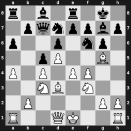 1960 Leipzig olm prel – Round 6 – Bisguier, Arthur B – 1-0 – Tarazi, Andre – G205