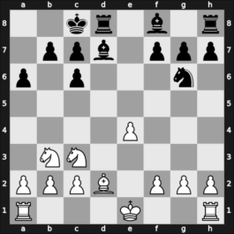 1960 Leipzig olm prel – Round 6 – Kostjoerin, Anatole – 0-1 – Sliwa, Bogdan – G218