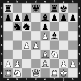 1960 Leipzig olm prel – Round 7 – Guthi, I. – 1/2-1/2 – Hoen, Ragnar Harald – G257