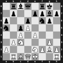 1960 Leipzig olm prel – Round 8 – De Lange, Daan – 1/2-1/2 – Matanovic, Aleksandar – G261