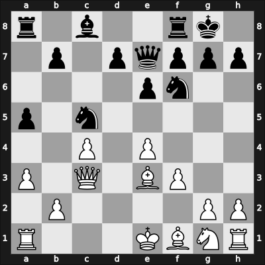 1960 Leipzig olm prel – Round 8 – Euwe, Max – 1-0 – Fauconnier, Clement – G274