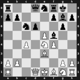 1960 Leipzig olm prel – Round 8 – Letelier Martner, Rene – 0-1 – Fischer, Robert J – G276