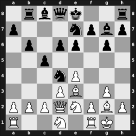 1960 Leipzig olm prel – Round 8 – Hoen, Ragnar Harald – 1/2-1/2 – Damjanovic, Marko – G284