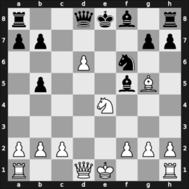 1960 Leipzig olm prel – Round 8 – Robatsch, Karl – 1-0 – Contedini, Ennio – G289