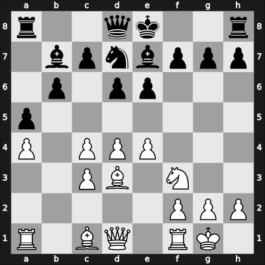 1960 Leipzig olm prel – Round 5 – Keres, Paul Petrovich – 1-0 – Beni, Alfred – G17
