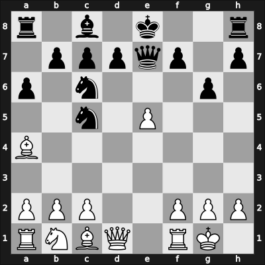 1960 Leipzig olm prel – Round 7 – Jimenez Zerquera, Eleazar – 1/2-1/2 – Letelier Martner, Rene – G28